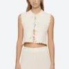 Abbie Vest ~ Cream