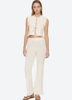 Abbie Vest ~ Cream