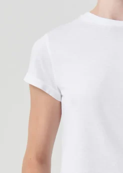 Adine Shrunken Tee ~ White