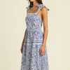 Alessia Dress ~ Hydra Border
