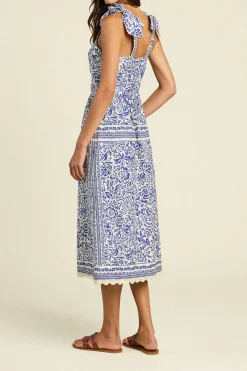 Alessia Dress ~ Hydra Border
