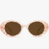 Alixe Pink Plaid Sunglasses