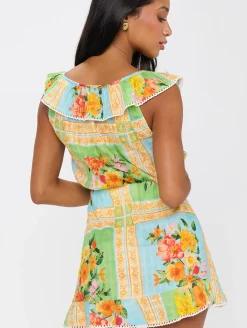 All Night Ruffle Skort ~ Country Bouquet