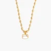 Andie Ball Chain Necklace ~ Gold