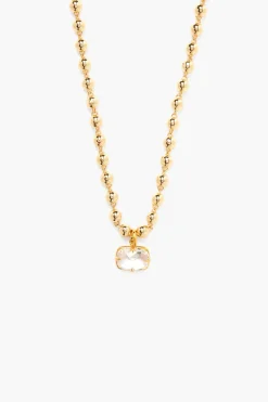 Andie Ball Chain Necklace ~ Gold