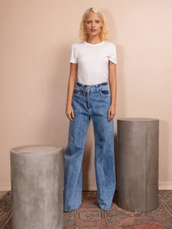 Annise Slim Tee in White