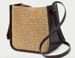 Avalon Brown/Espresso Crochet Crossbody