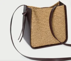 Avalon Brown/Espresso Crochet Crossbody