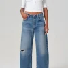 Ayla Raw Hem Crop ~ Solano