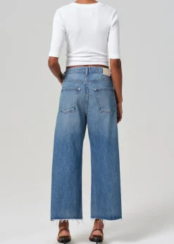 Ayla Raw Hem Crop ~ Solano