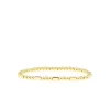 Ball Bracelet with Rectangle Beads