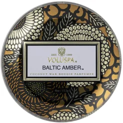 Baltic Amber ~ Mini Tin Candle