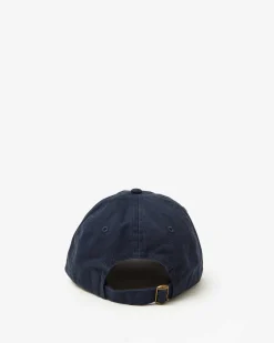 Baseball Hat ~ Navy w/ Printed Yellow Ciao