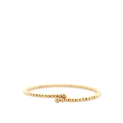 Beaded Coil Bracelet