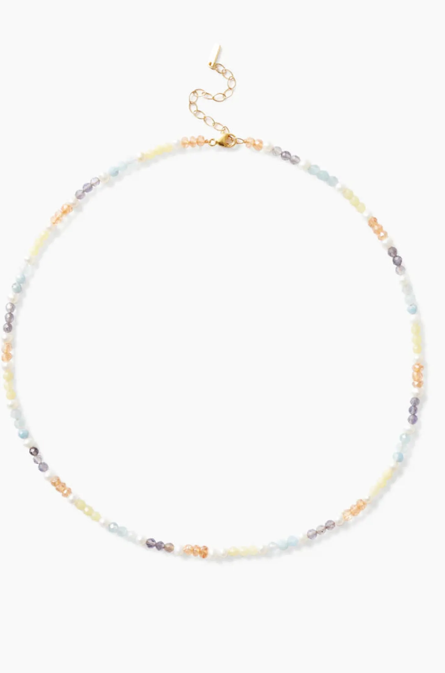 Beaded Necklace ~ Pastel