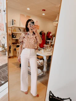 Beauty Bouquet Pink Blouse