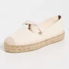Calla Espadrille Mary Janes ~ Natural