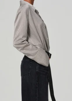 Camilia Shirt ~ Venetian Stripe