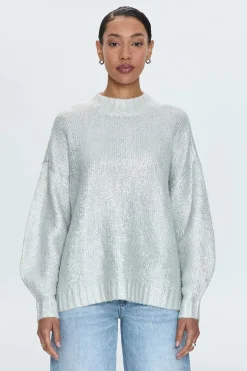 Carlen Sweater ~ Snow Disco