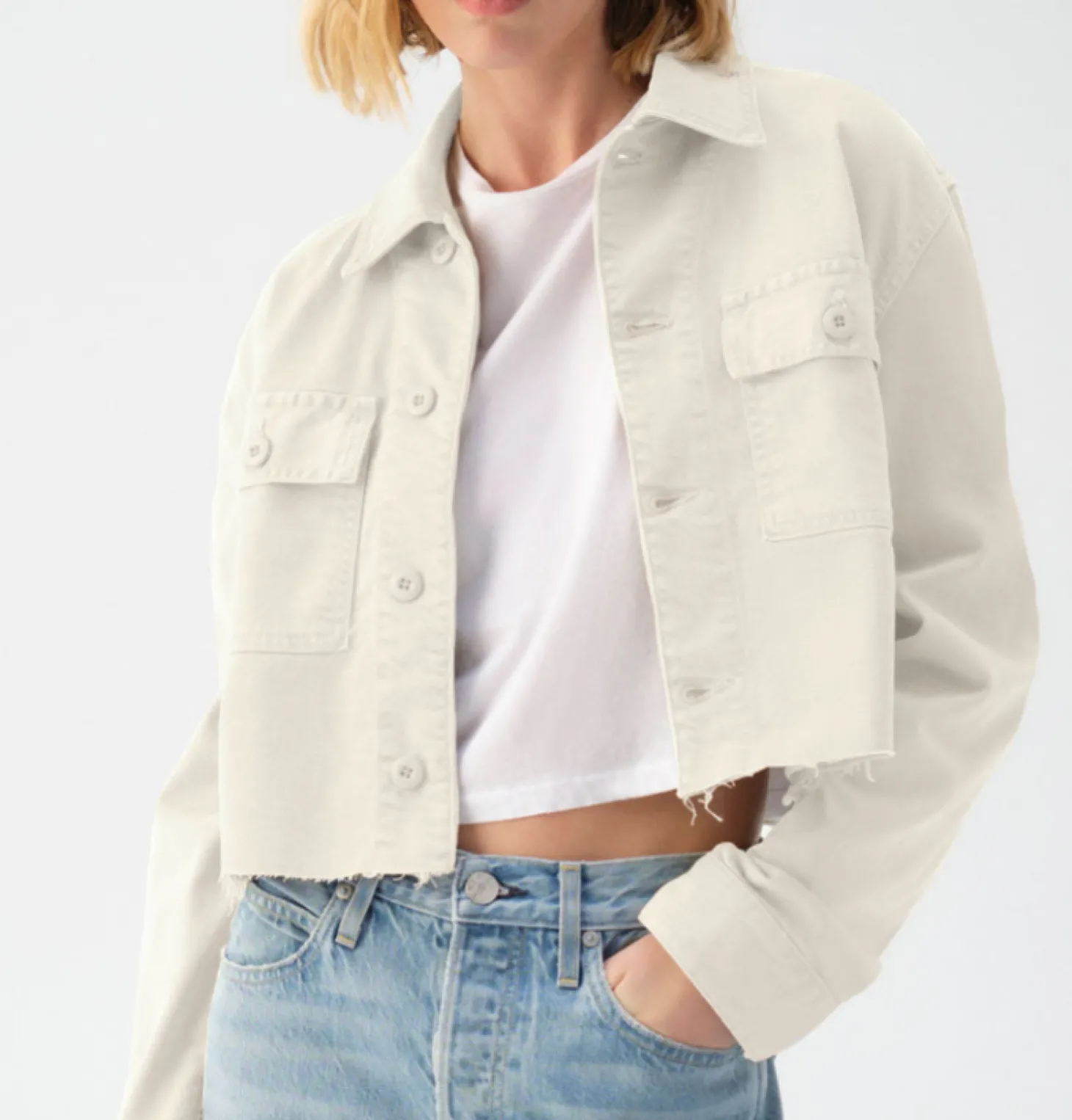 Carly Jacket ~ Bone