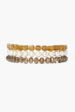Carolina Naked Wrap Bracelet ~ Natural Mix
