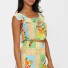 Carson Top ~ Country Bouquet