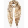 Cashmere and Silk Scarf ~ Brown Sugar