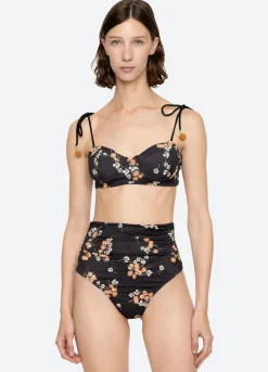 Cerise Bustier Bikini Top