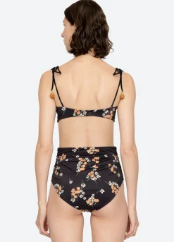 Cerise Bustier Bikini Top