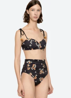 Cerise Bustier Bikini Top