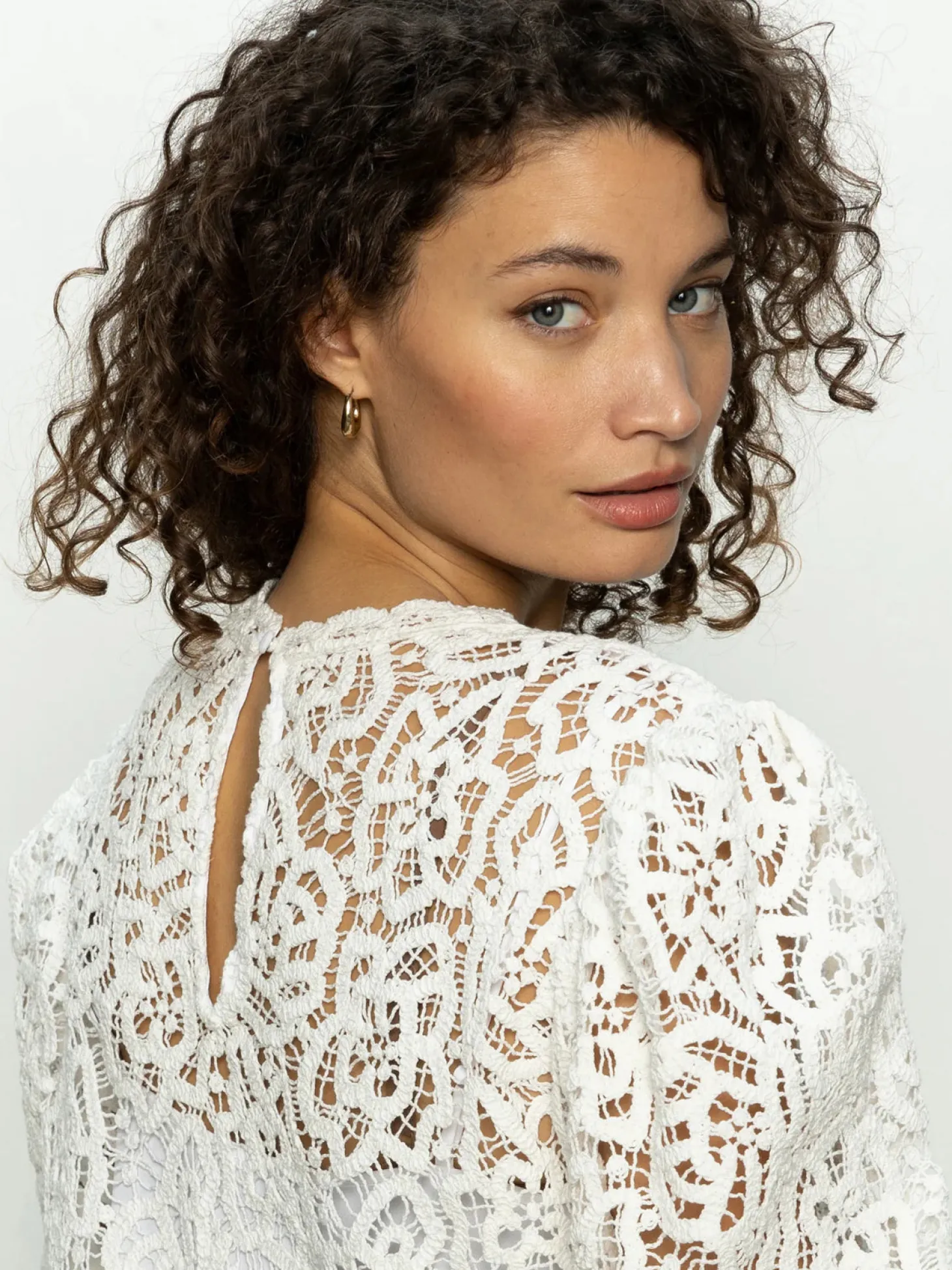 Cherished Lace Tee ~ White