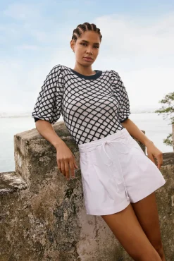 Cici Sweater~ Lattice