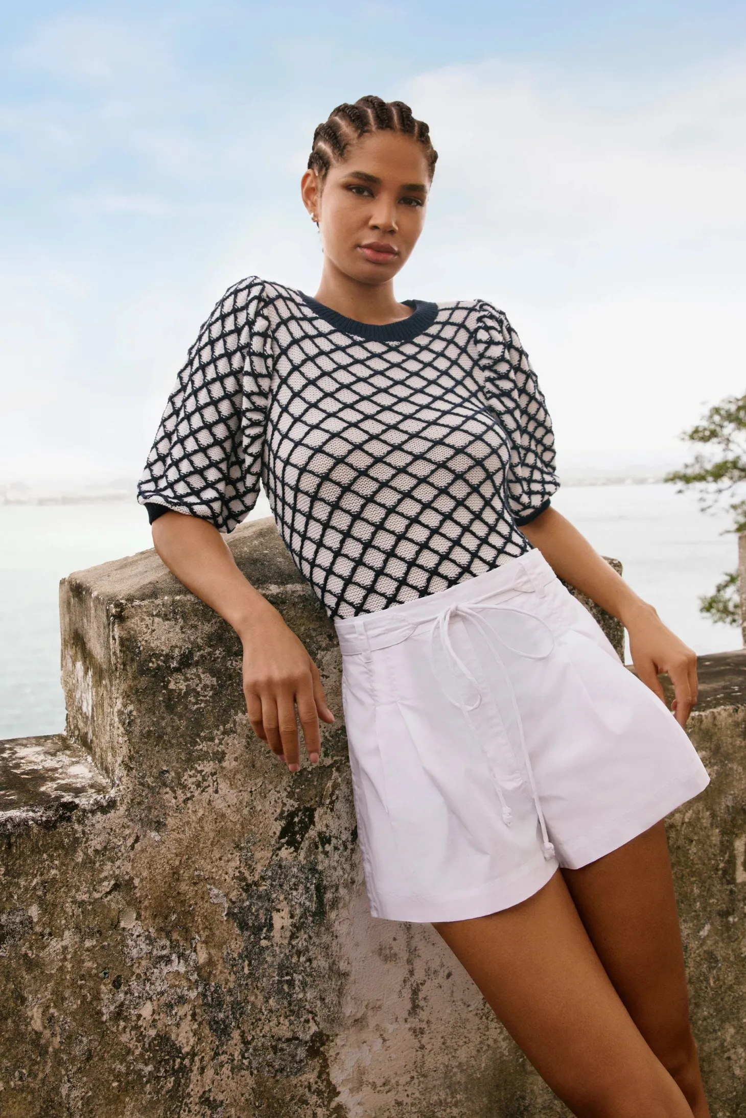 Cici Sweater~ Lattice