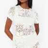 Cleo Coverup ~ Salty Floral Crochet