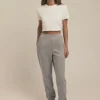 Collegiate Jogger~ Heather Grey