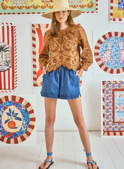 Courtland Short ~ Harbor Denim