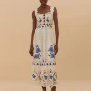 Cross Stitch Richelieu Sunflower Off-White