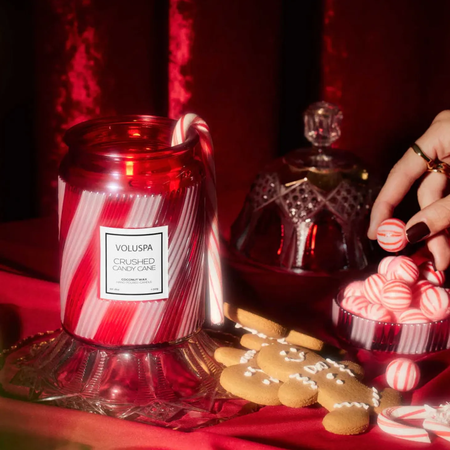 Crushed Candy Cane 18oz Large Jar