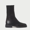Danny Black Mid Lug Boot