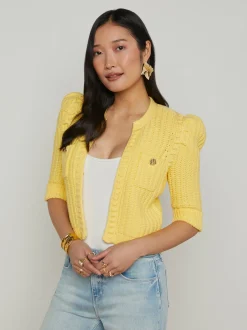 Delilah Cropped Cardigan