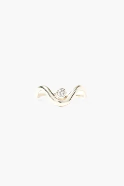 Diamond Canyon Ring ~ Silver