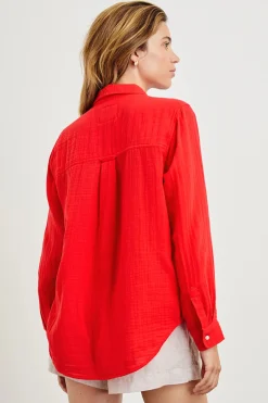 Ellis Shirt ~ Cherry