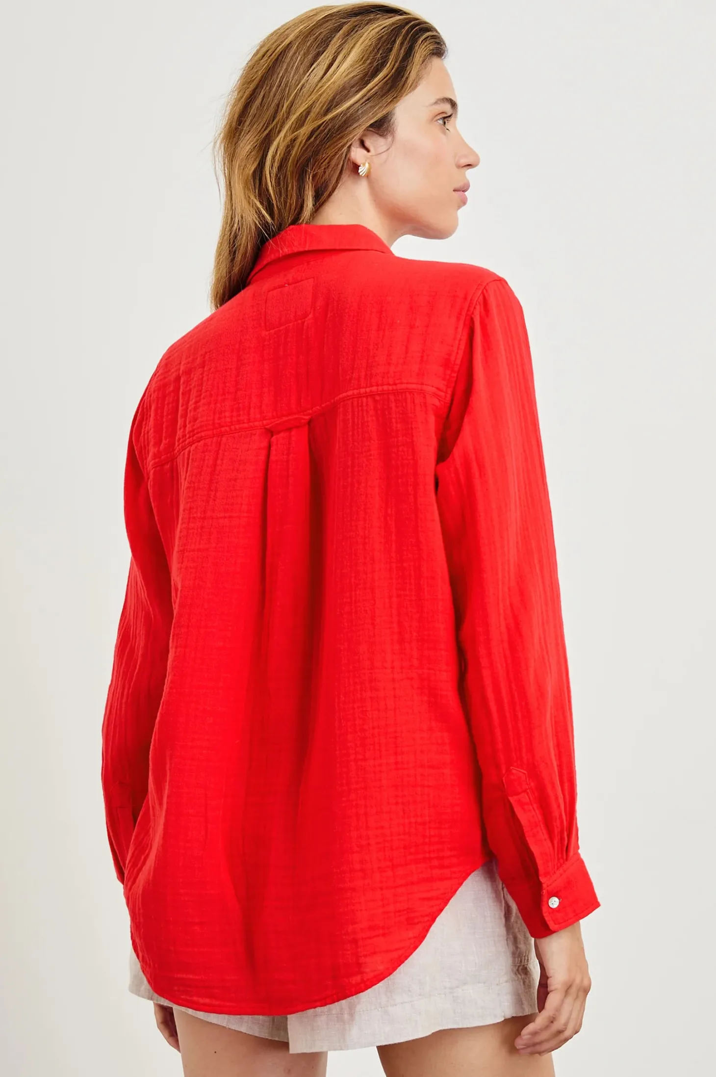 Ellis Shirt ~ Cherry