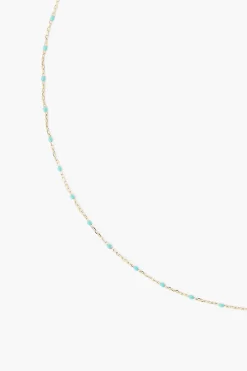 Enamel Bead Necklace