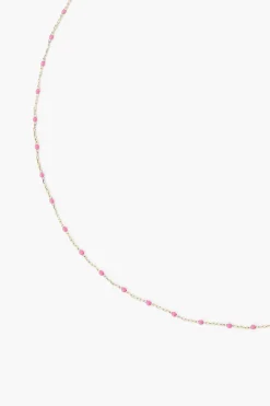 Enamel Bead Necklace