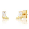 Enamel Cowboy Boot Studs