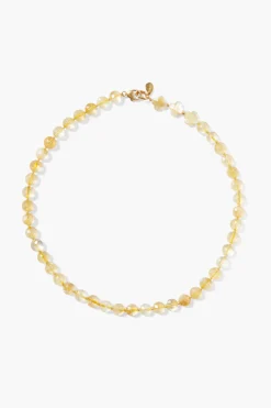 Enid Necklace ~Citrine
