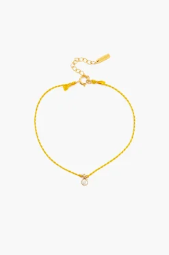 Este Diamond Bracelet ~ Gold / Mustard