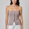 Farah Top ~ Taupe Haze