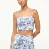 Federico Tank ~ Blue Toile